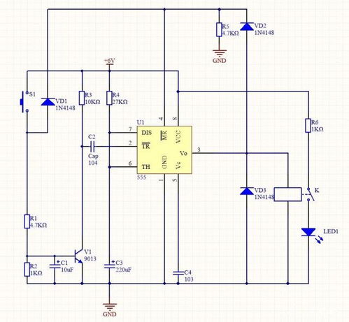 基于555定時(shí)器芯片的電路設(shè)計(jì)與軟件開發(fā)
