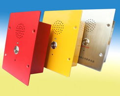 嵌入式自動撥號不銹鋼電梯電話機 高清大圖與產品特性